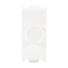 Dimmer Rotativo 300w un modulo Blanco Alpha