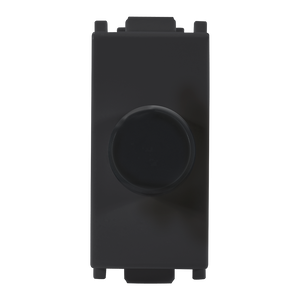 Dimmer Rotativ 300w un modulo Negro