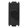 Dimmer Rotativ 300w un modulo Negro
