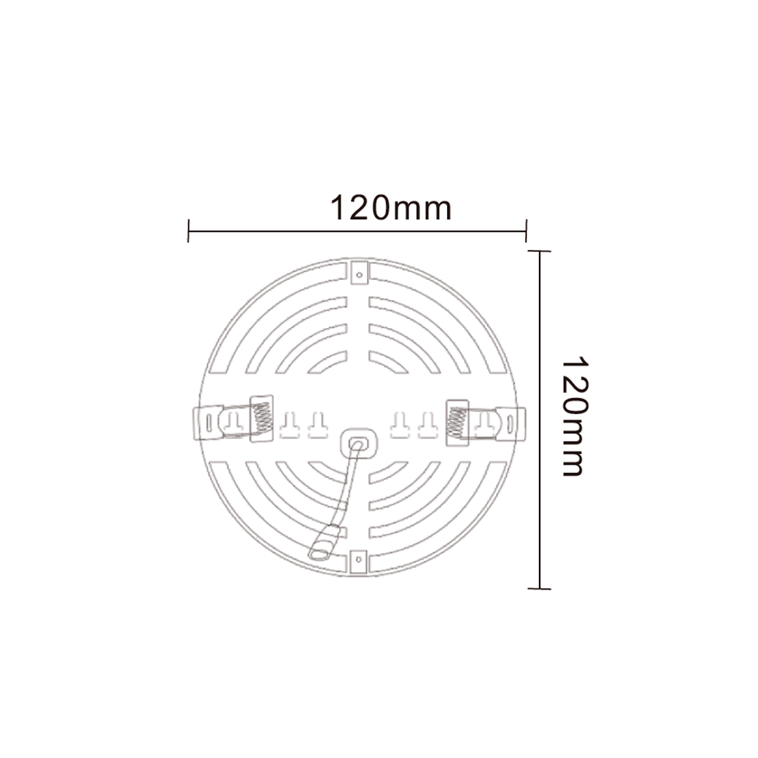 Downlight LED Slim 16w