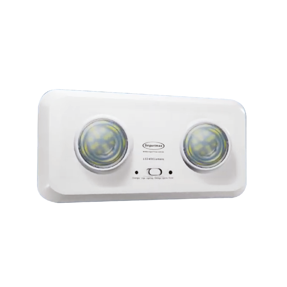 Lámpara de emergencia Faros Empotrados 400 Lm