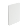 Placa Ciega Blanca UNNO